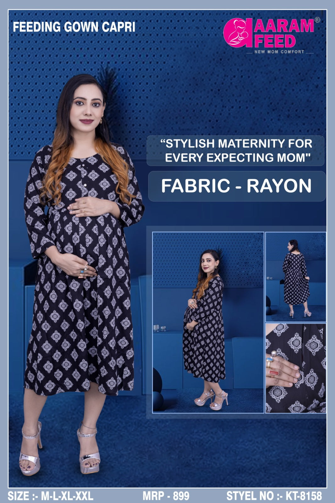 AaramFeed Feeding Kurti KT-8158