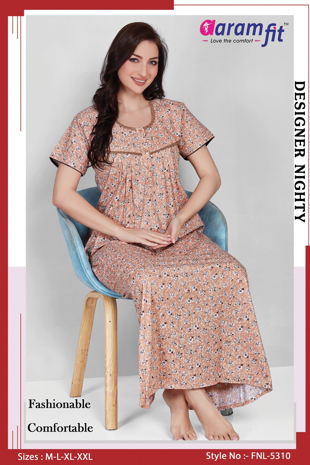 AARAMFIT DESIGNER NIGHTY FNL-5310
