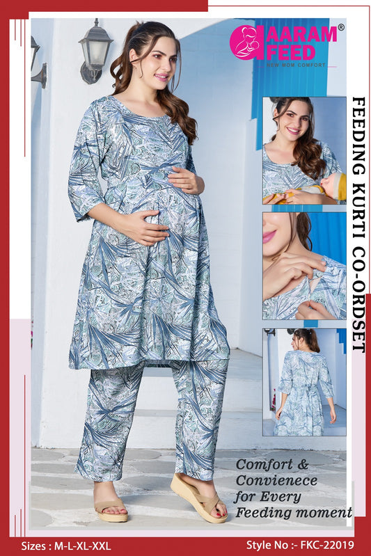 FEEDING KURTI CO-ORD SET – FKC – 22019