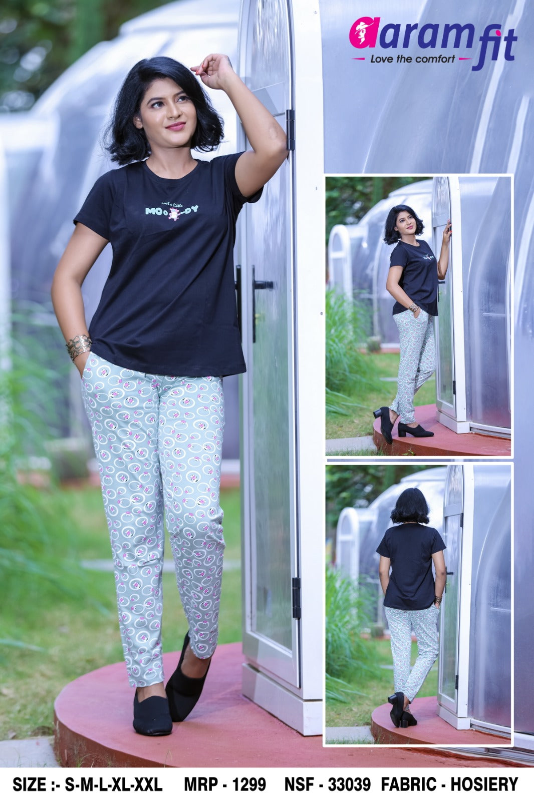 AaramFit Night Suit Full-NSF-33039
