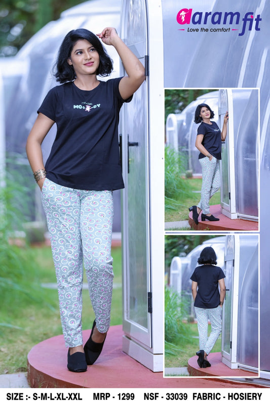 AaramFit Night Suit Full-NSF-33039
