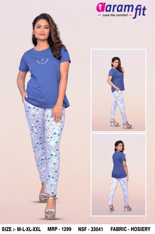 AaramFit Night Suit Full-NSF-33041