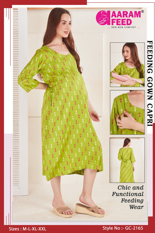 AaramFeed Feeding Gown Capri-GC-2165