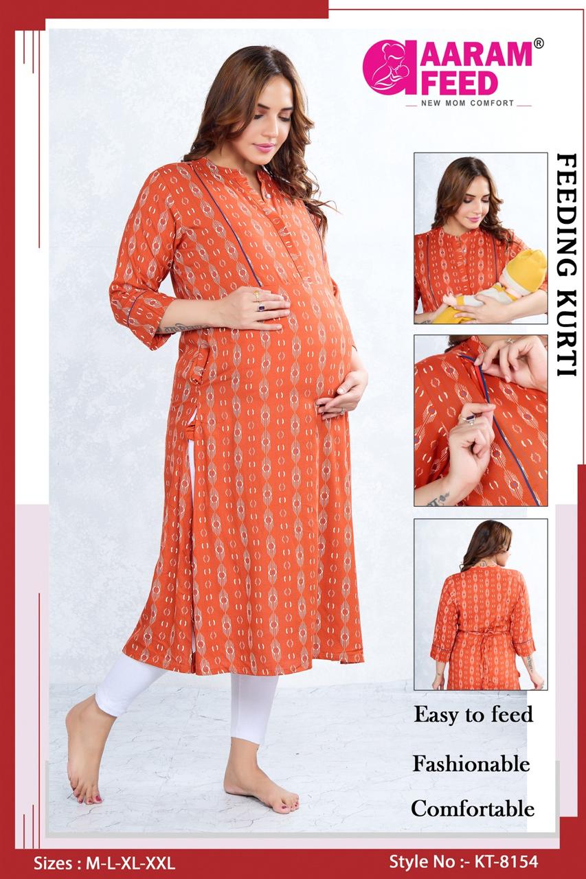 AaramFeed Feeding Kurti-KT-8154