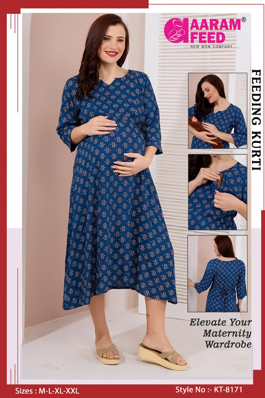 AaramFeed Feeding Kurti-KT-8171