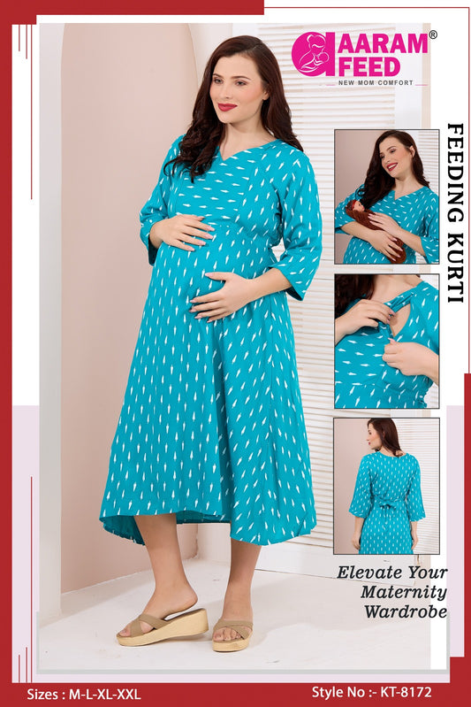 AaramFeed Feeding Kurti-KT-8172