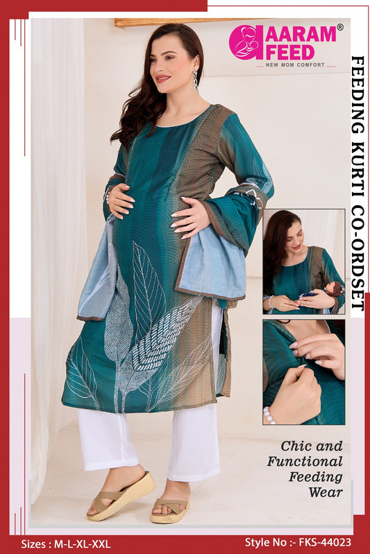AaramFeed Feeding Kurti Set - FKS - 44023