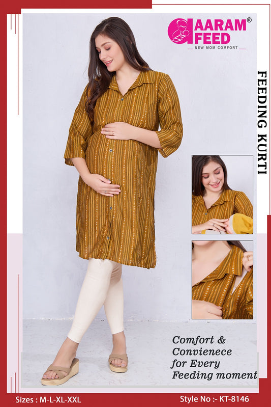 AaramFeed Feeding Kurti KT-8146