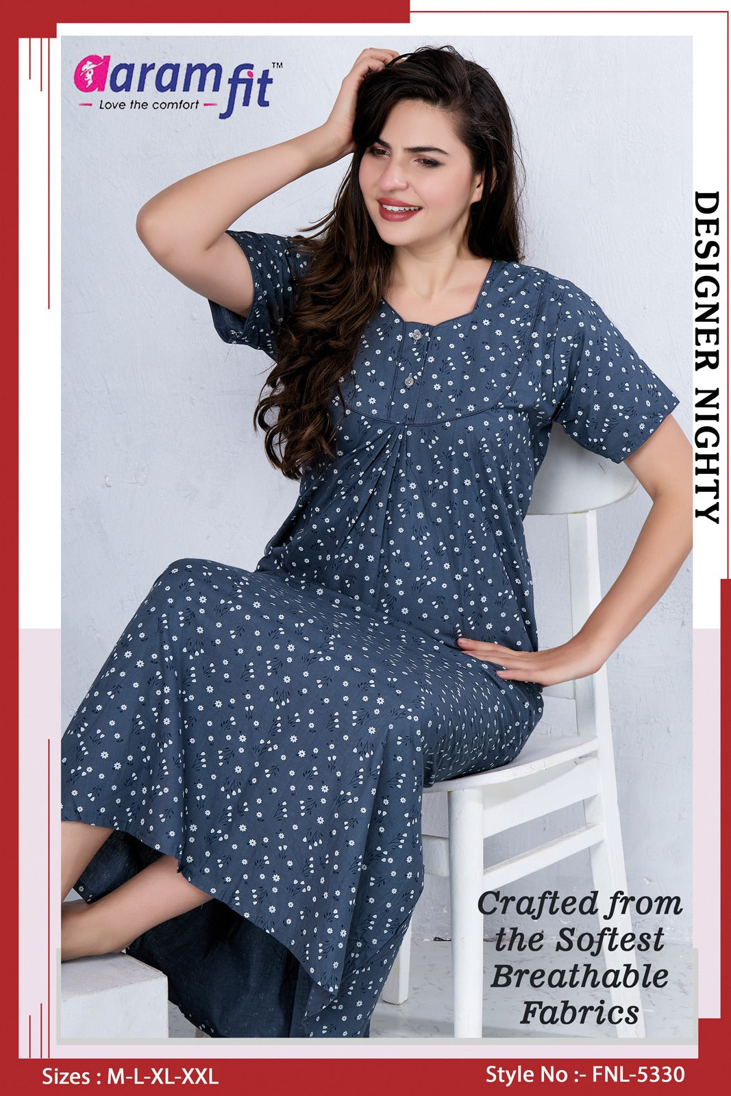 AARAMFIT DESIGNER NIGHTY FNL-5330