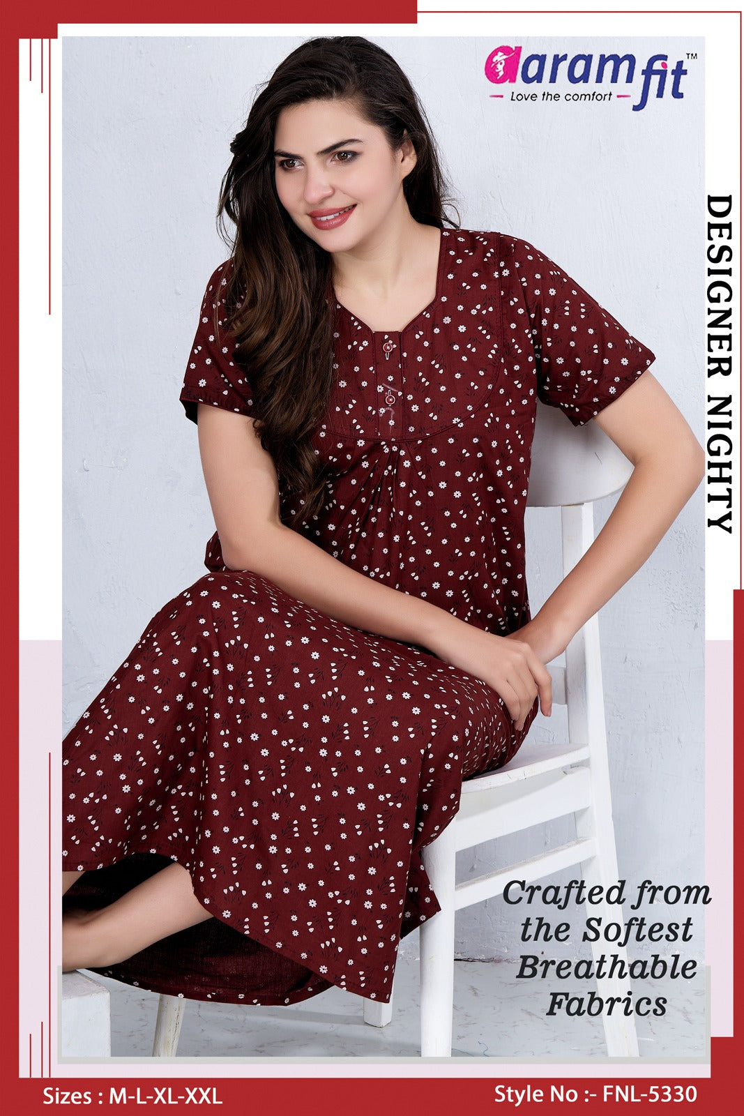 AARAMFIT DESIGNER NIGHTY FNL-5330