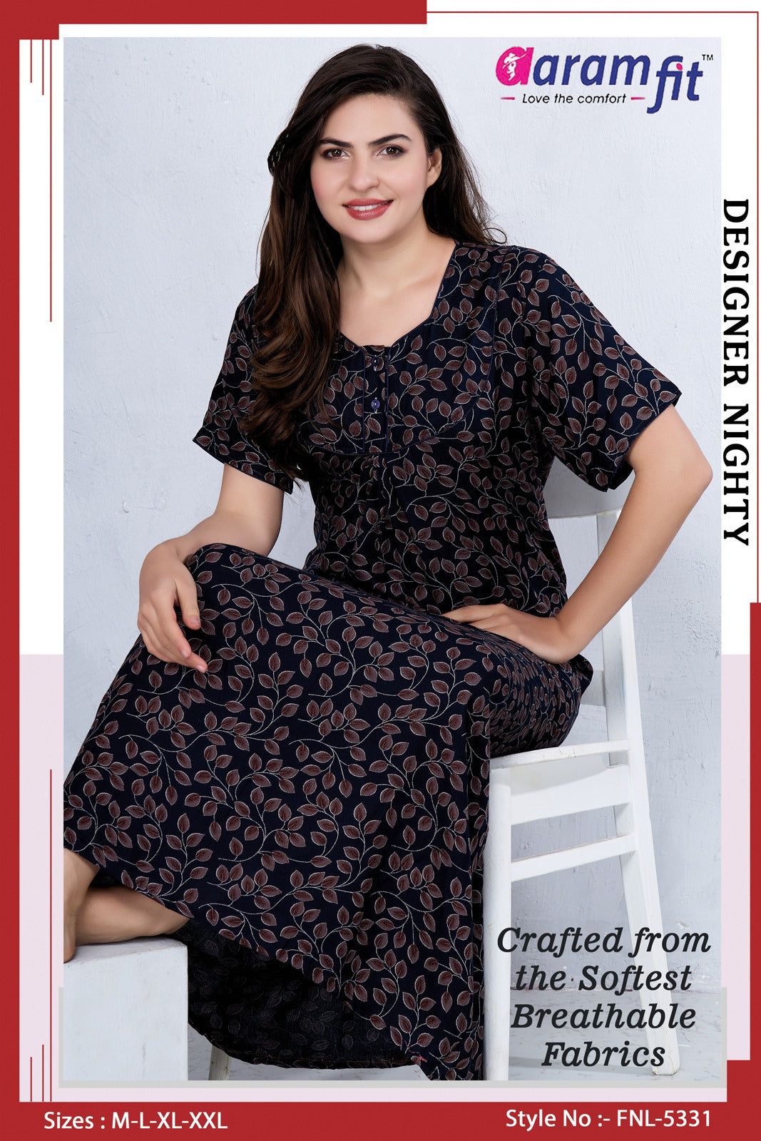 AARAMFIT DESIGNER NIGHTY FNL-5331