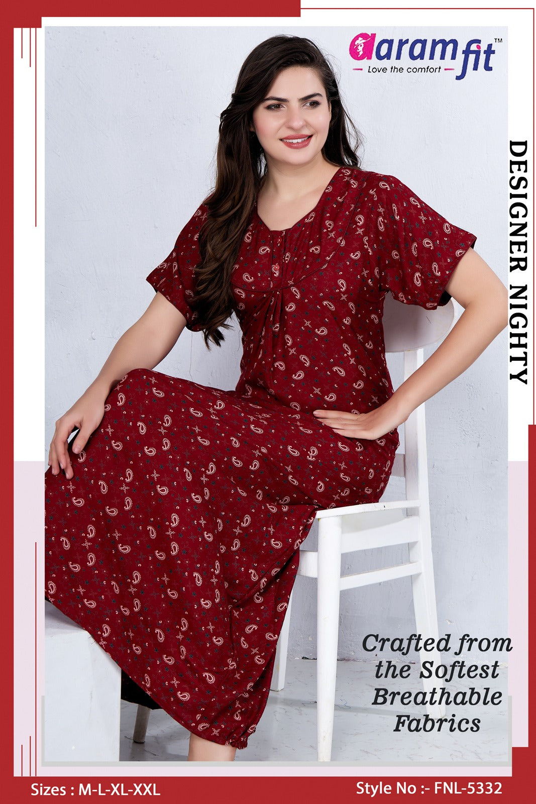 AARAMFIT DESIGNER NIGHTY FNL-5332