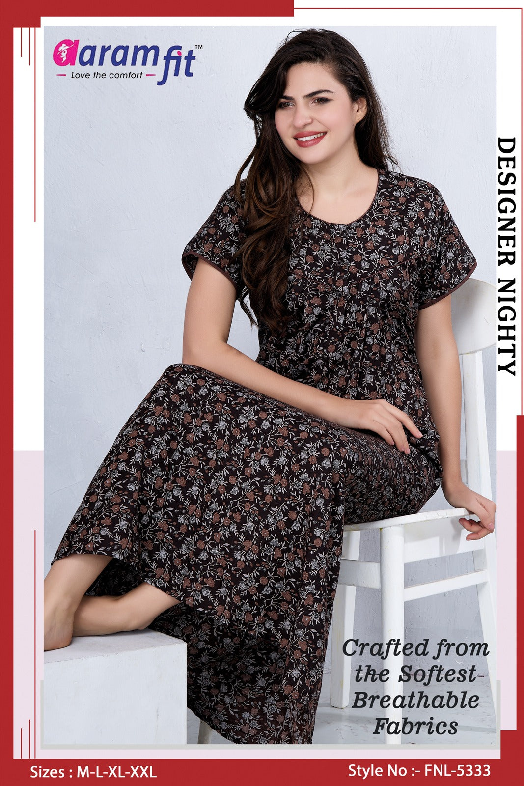 AARAMFIT DESIGNER NIGHTY FNL-5333