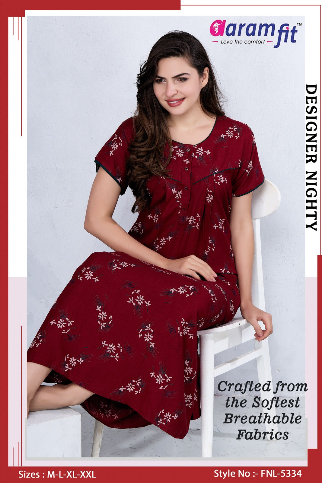 AARAMFIT DESIGNER NIGHTY FNL-5334