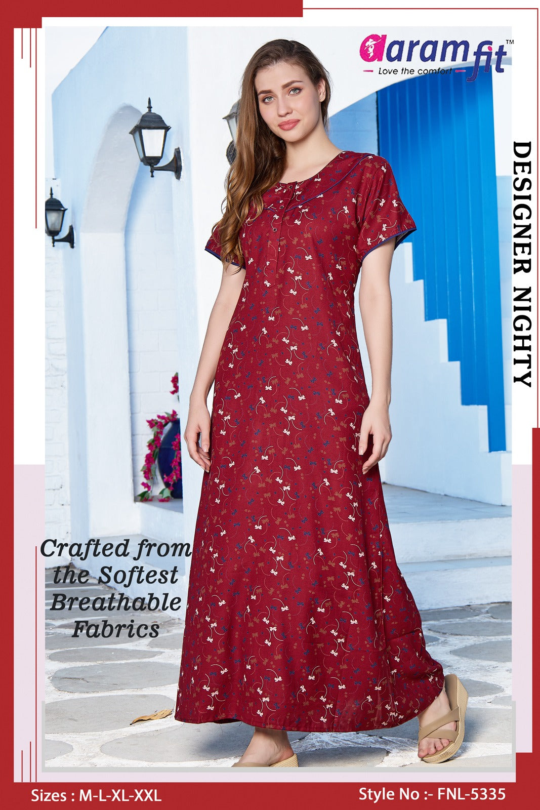 AARAMFIT DESIGNER NIGHTY FNL-5335