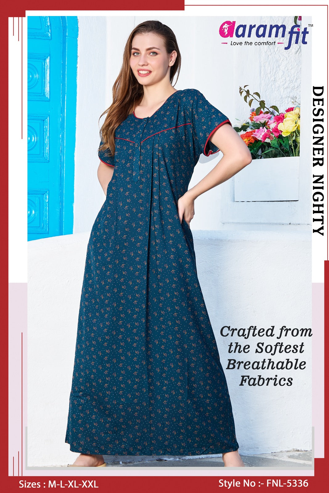 AARAMFIT DESIGNER NIGHTY FNL-5336