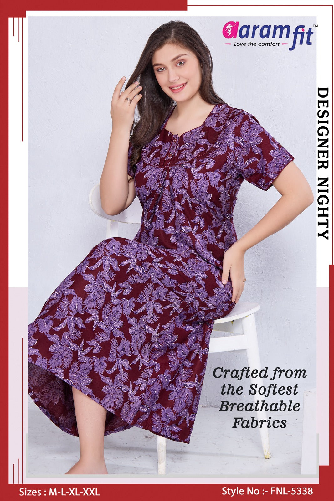 AARAMFIT DESIGNER NIGHTY FNL-5338