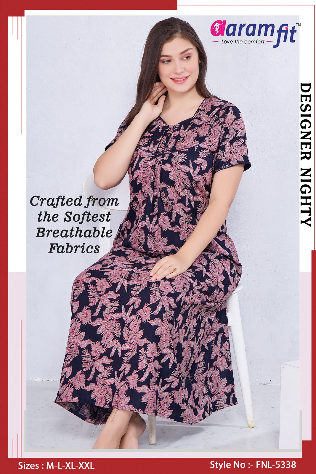 AARAMFIT DESIGNER NIGHTY FNL-5338