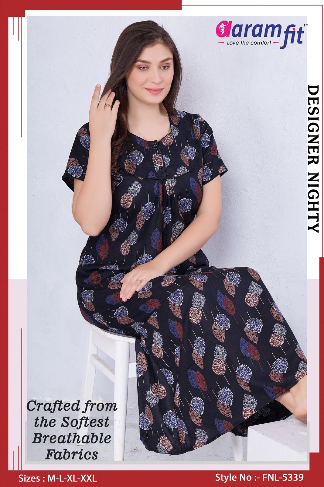 AARAMFIT DESIGNER NIGHTY FNL-5339