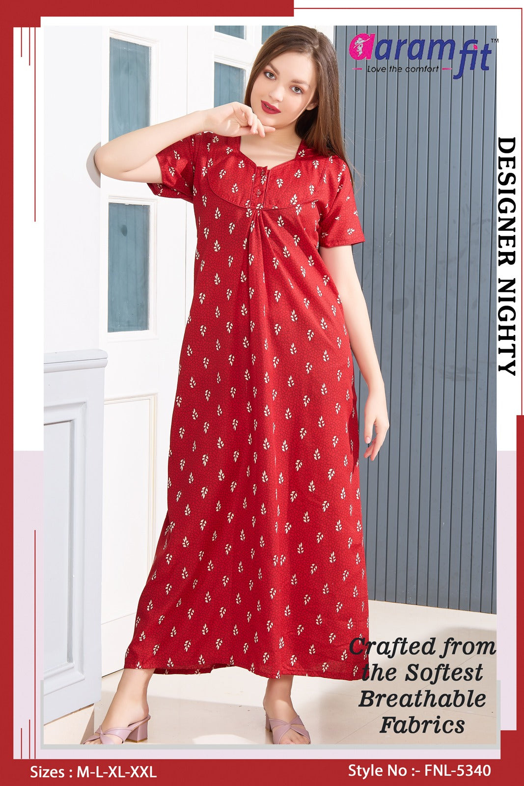AARAMFIT DESIGNER NIGHTY FNL-5340