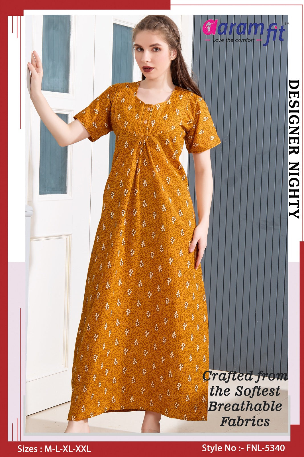 AARAMFIT DESIGNER NIGHTY FNL-5340