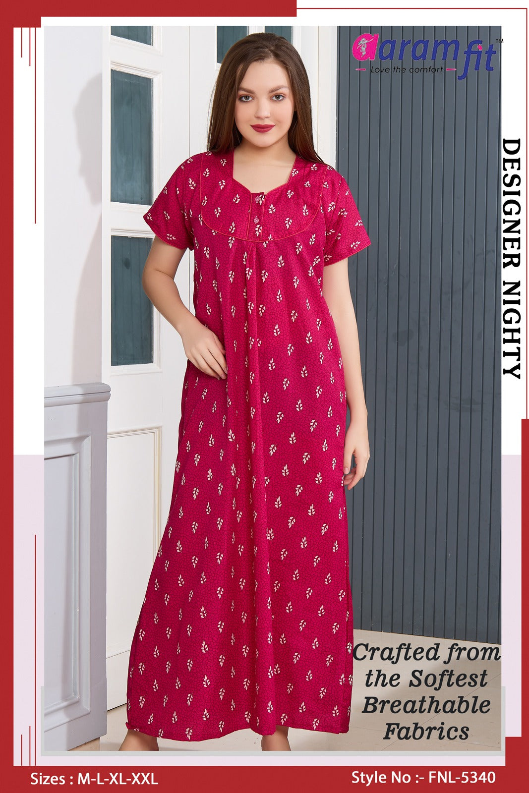 AARAMFIT DESIGNER NIGHTY FNL-5340