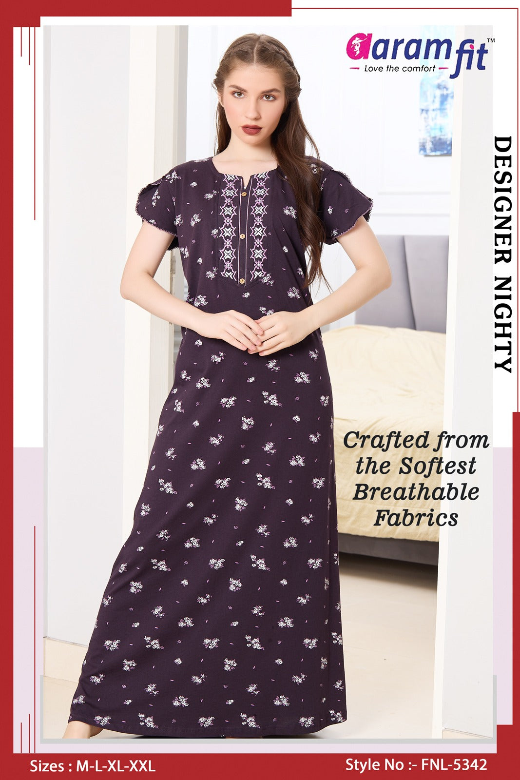 AARAMFIT DESIGNER NIGHTY FNL-5342