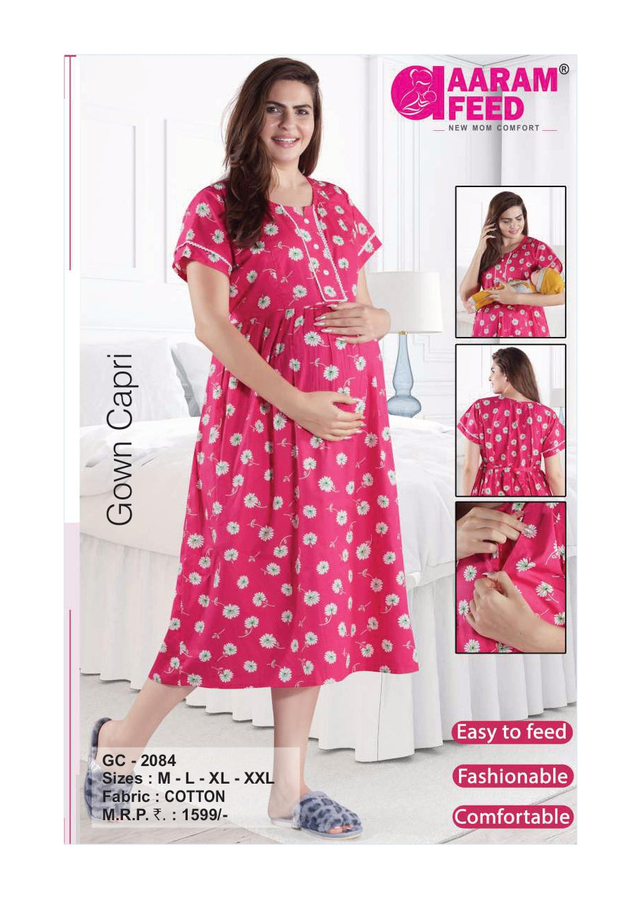 AaramFeed Feeding Gown Capri-GC-2084