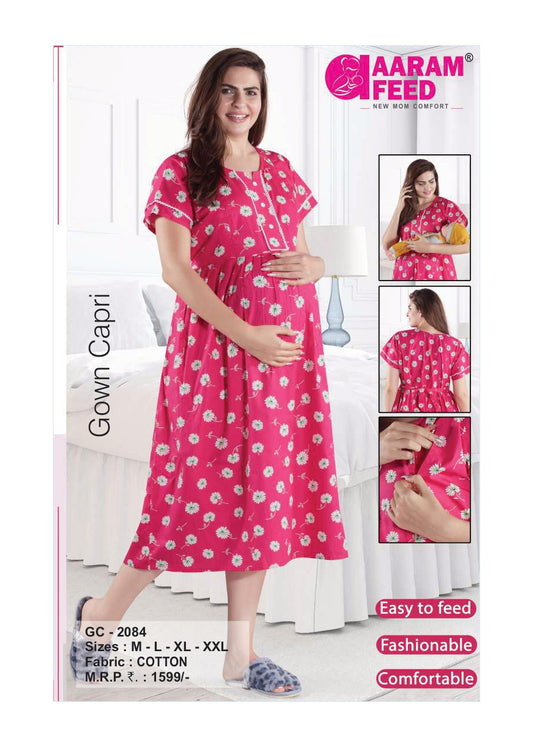 AaramFeed Feeding Gown Capri-GC-2084