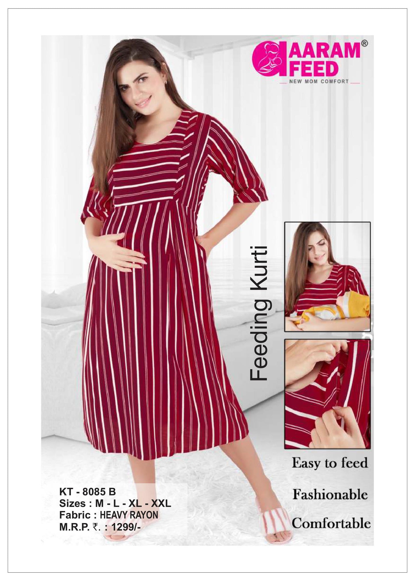 AaramFeed Feeding Kurti KT-8085