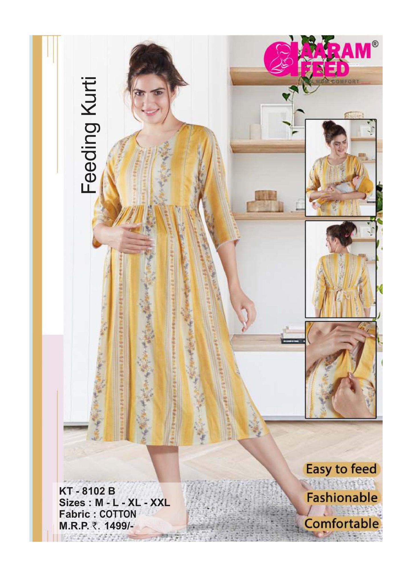 AaramFeed Feeding Kurti KT-8102