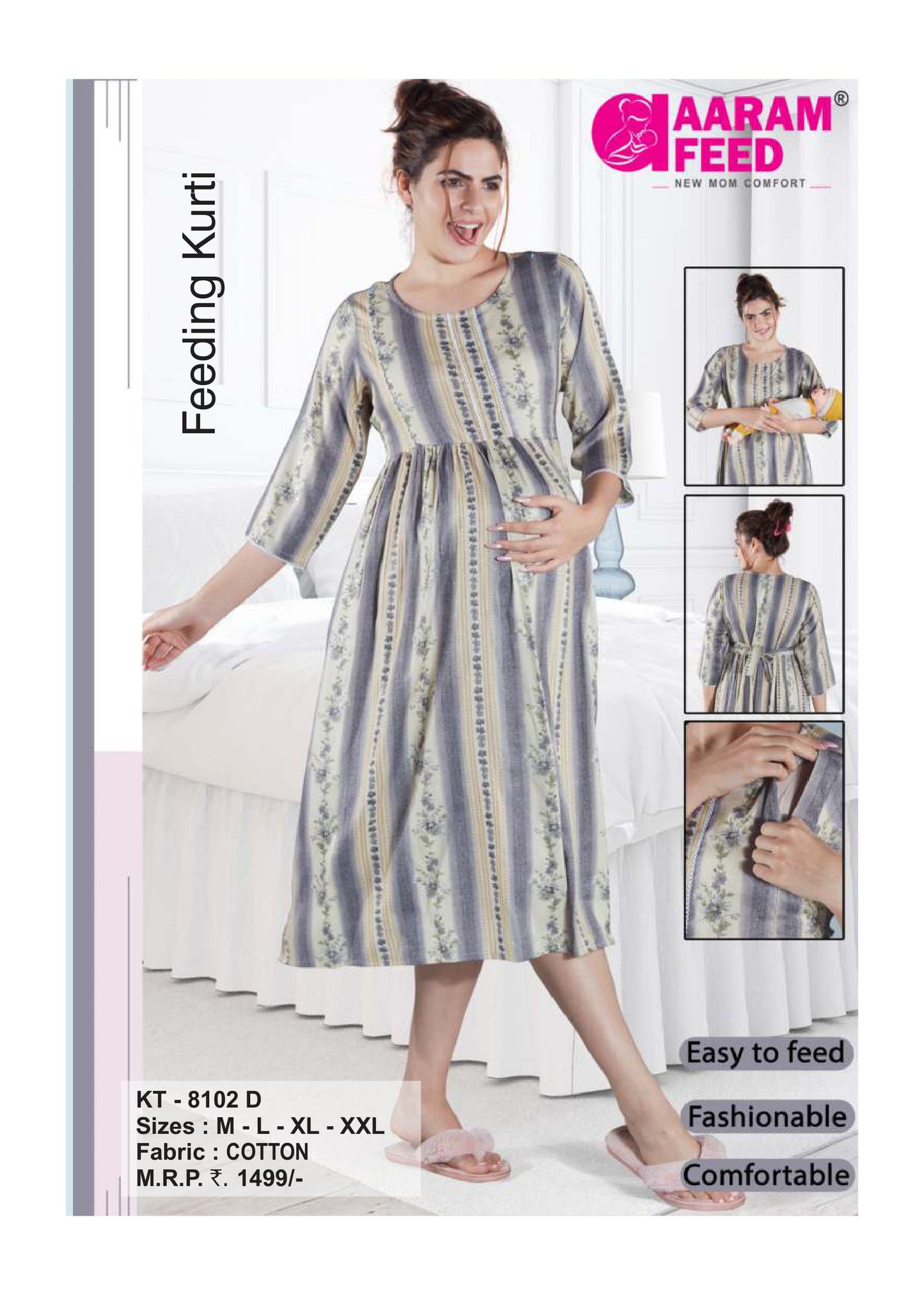 AaramFeed Feeding Kurti KT-8102