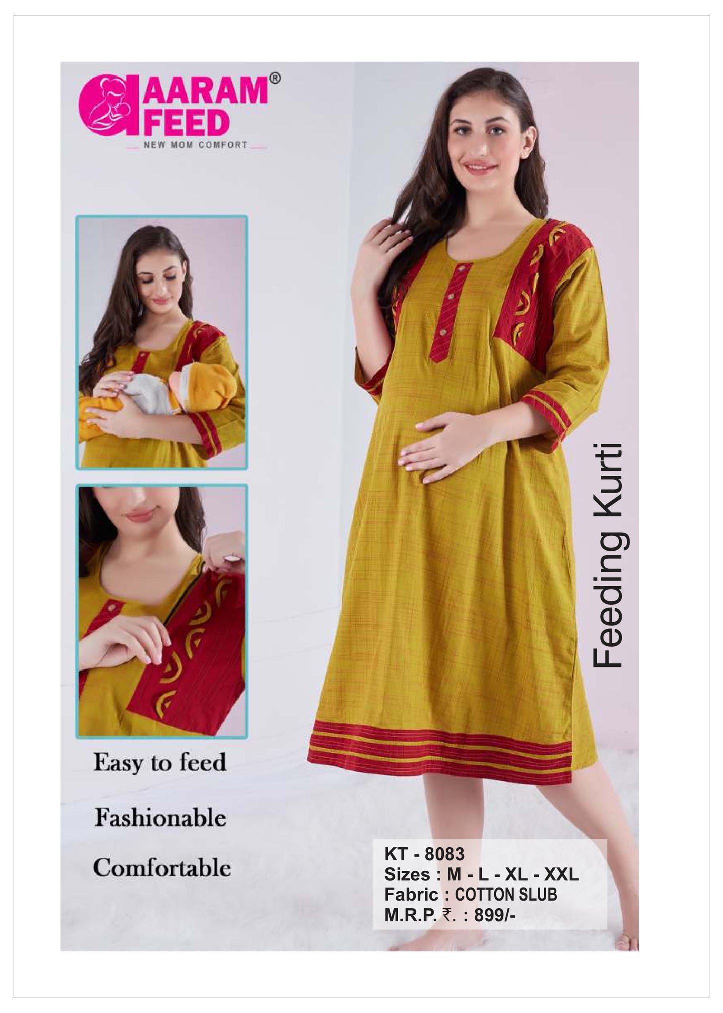 AaramFeed Feeding Kurti KT-8083