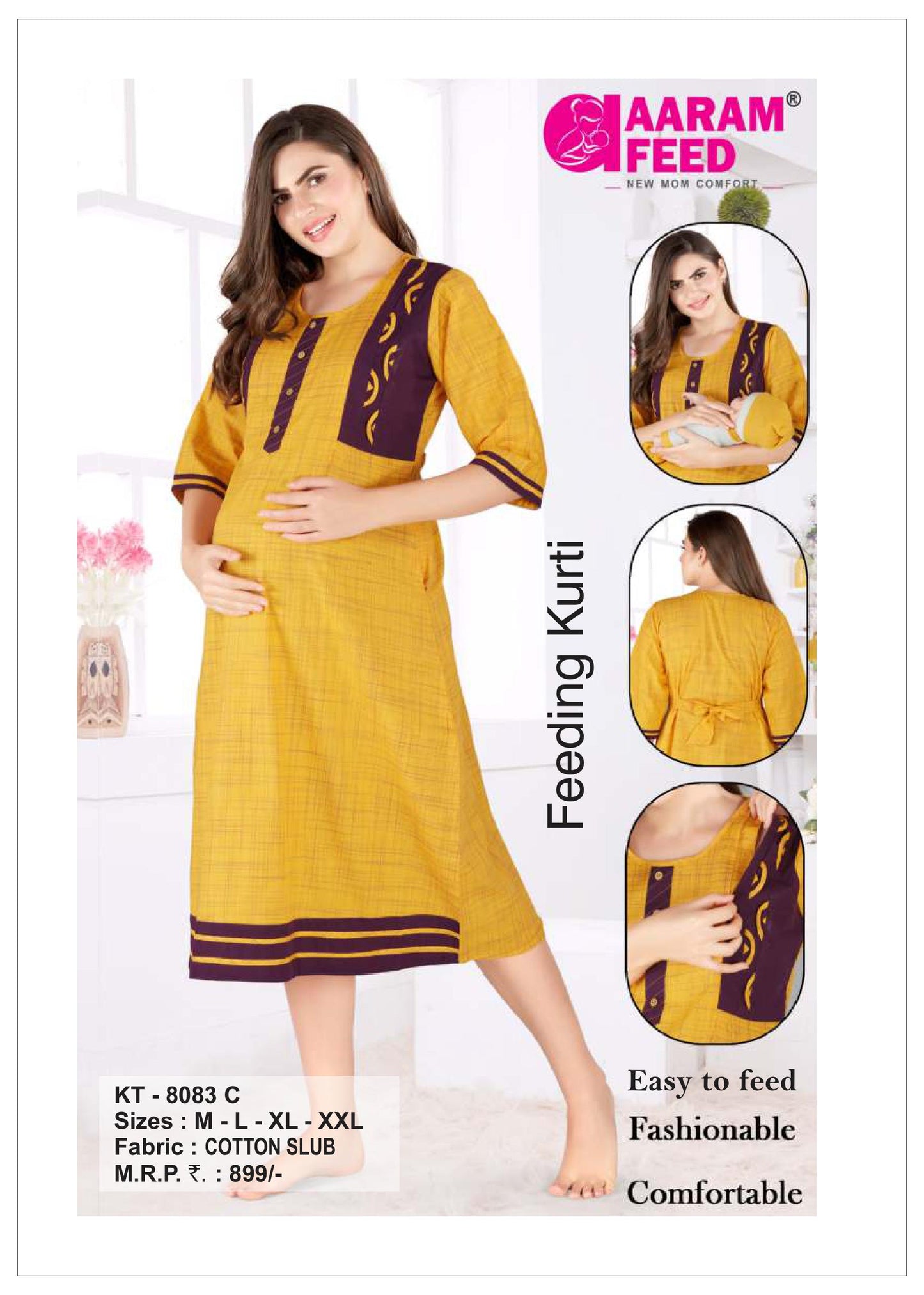 AaramFeed Feeding Kurti KT-8083