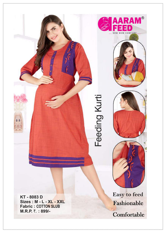 AaramFeed Feeding Kurti KT-8083