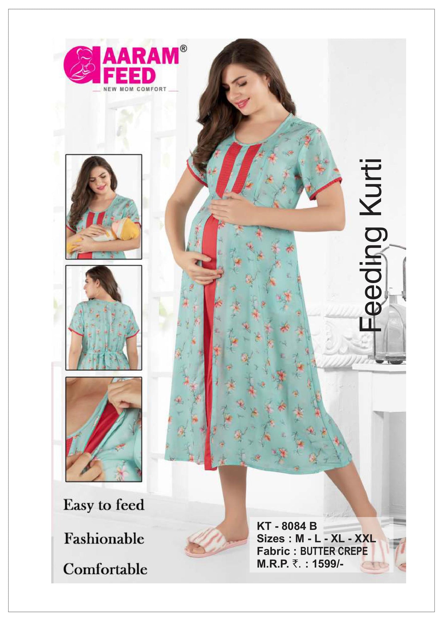 AaramFeed Feeding Kurti KT-8084