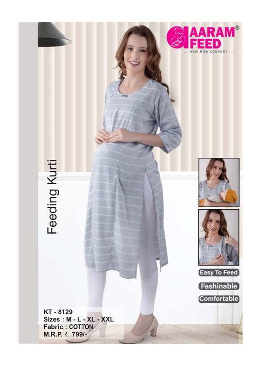 AaramFeed Feeding Kurti KT-8129
