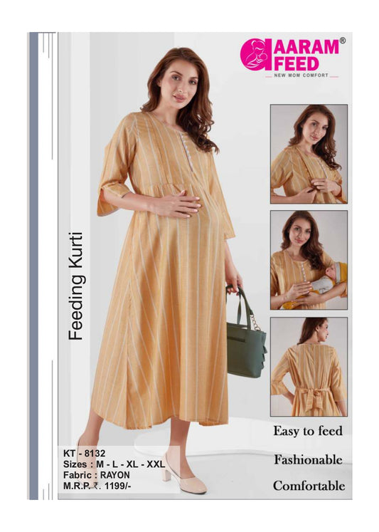 AaramFeed Feeding Kurti KT-8132