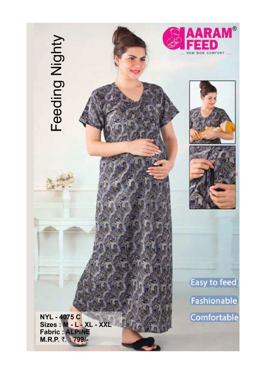 AaramFeed Feeding Nighty-NYL-4075