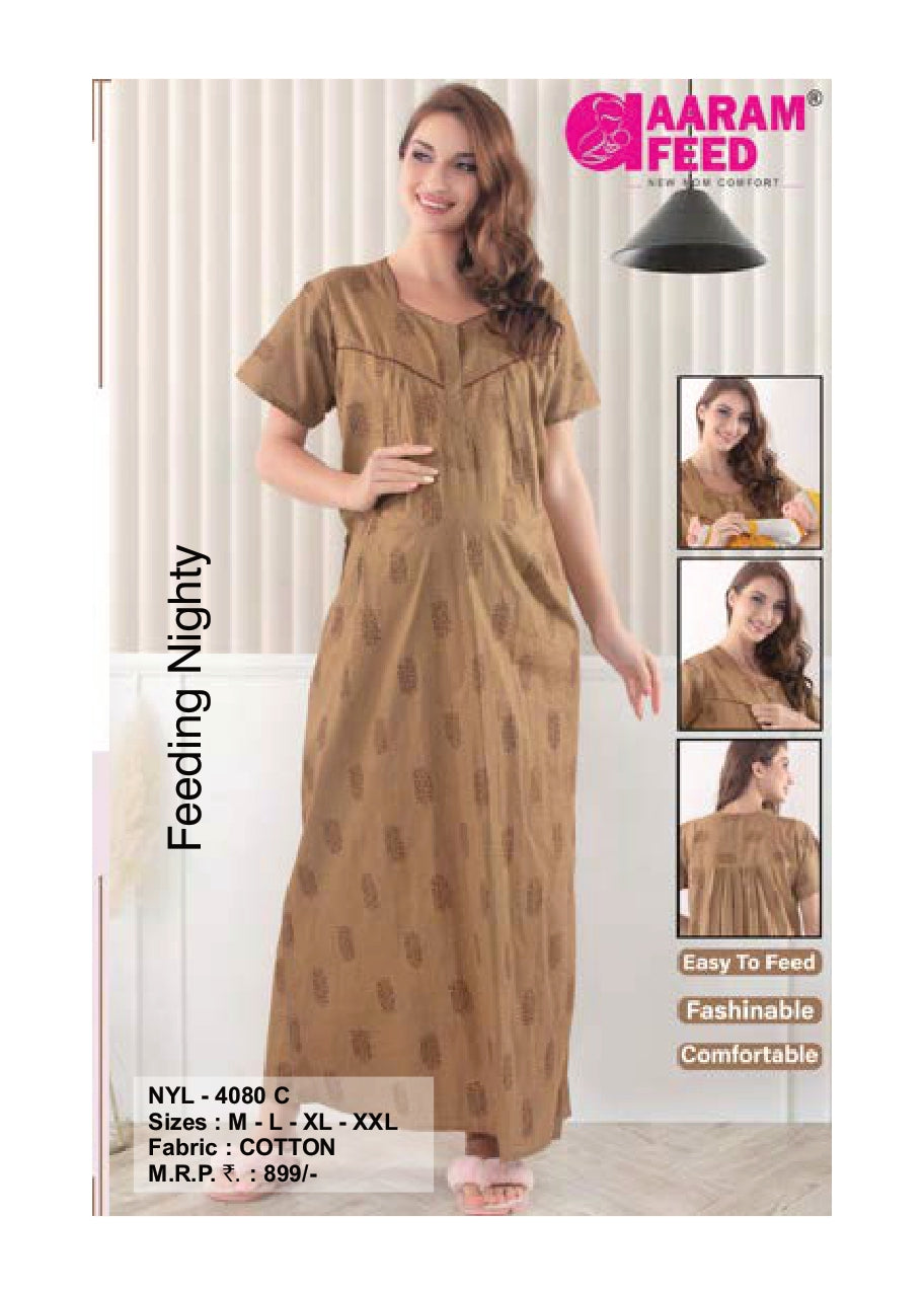 AaramFeed Feeding Nighty-NYL-4080