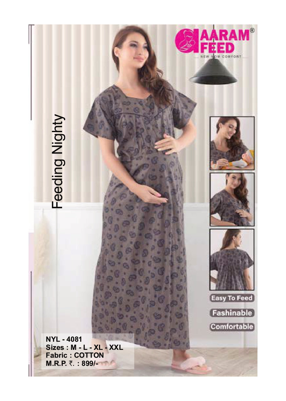 AaramFeed Feeding Nighty-NYL-4081