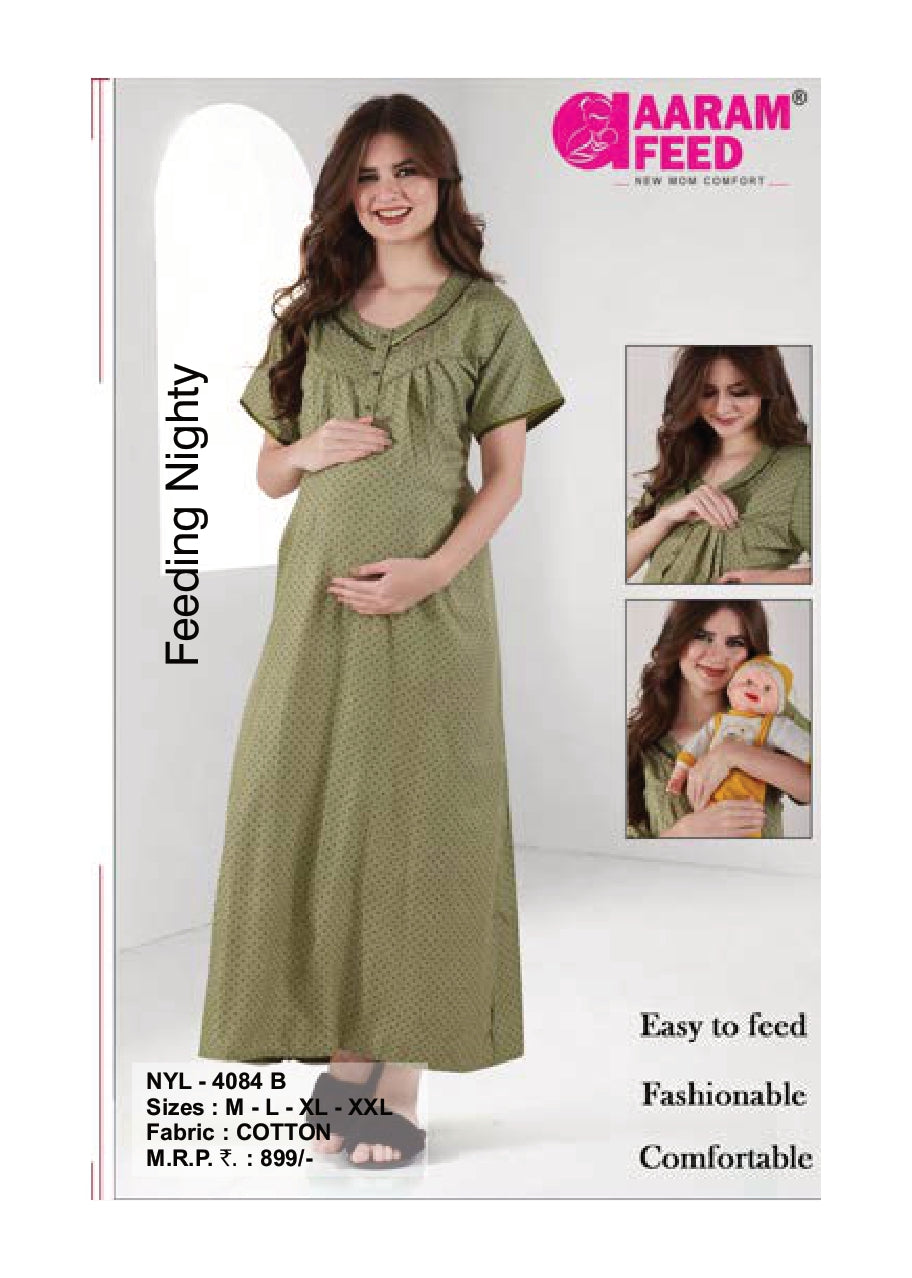 AaramFeed Feeding Nighty-NYL-4084
