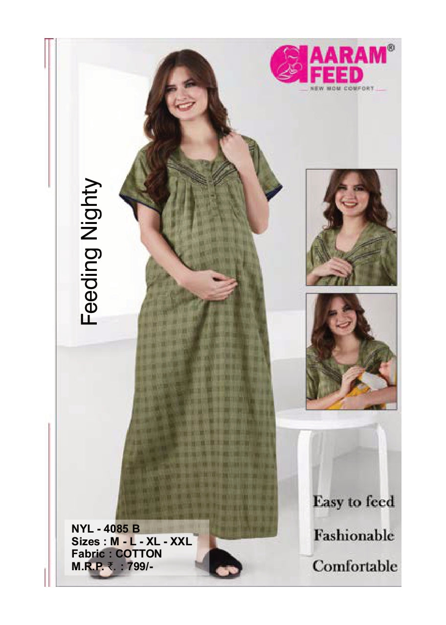 AaramFeed Feeding Nighty-NYL-4085