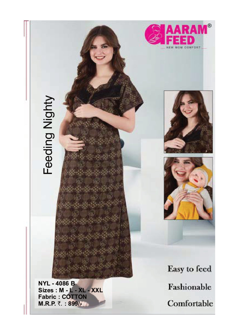 AaramFeed Feeding Nighty-NYL-4086