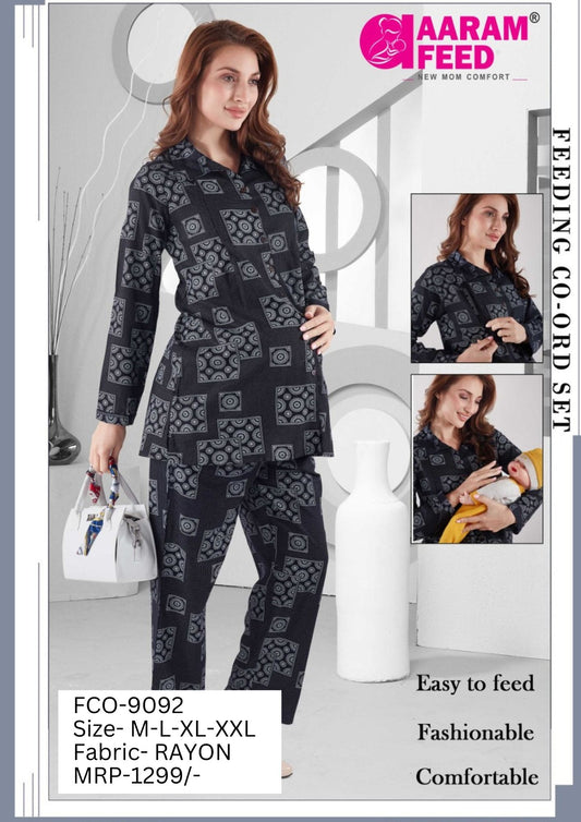 AARAMFEED FEEDING CO-ORD SET-FCO-9092